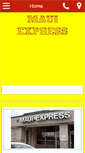 Mobile Screenshot of mauiexpresskc.com