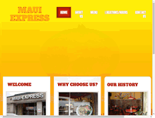 Tablet Screenshot of mauiexpresskc.com